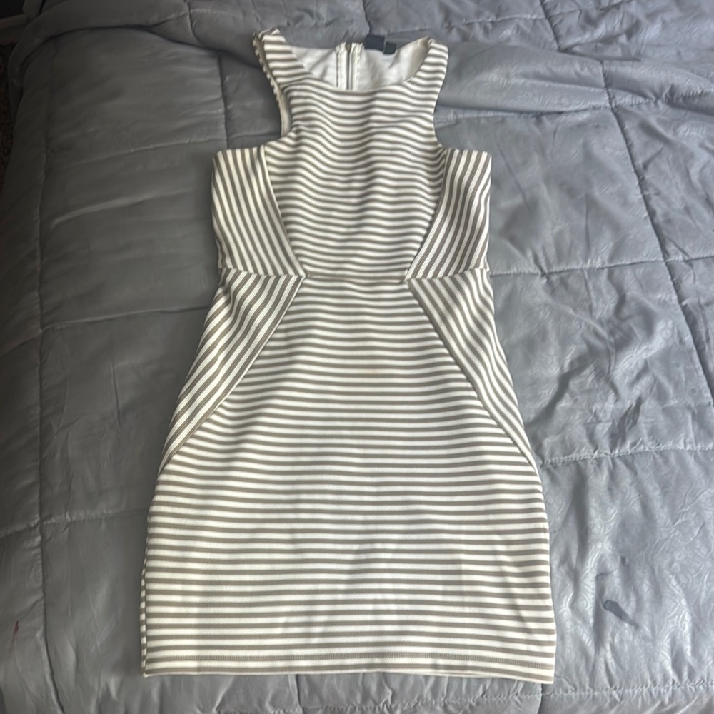 Striped Sleeveless Dress